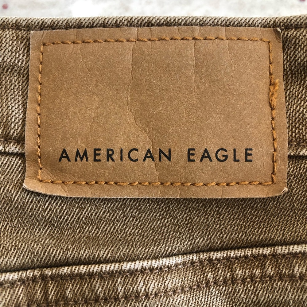 American Eagle Men’s Jeans Brown/Olive Great condition 36x30